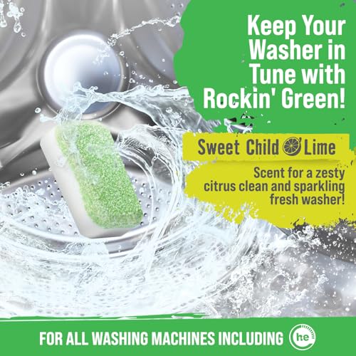 Washing Machine Cleaner Citrus Lime 24 Pk (24 Count)