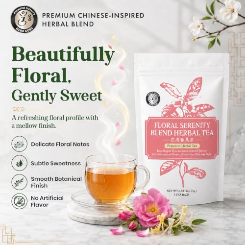 Stress Relief & Relaxation Traditional Chinese Herbal Tea for Modern Wellness