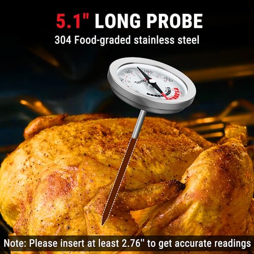 APT200 Meat Thermometer for Cooking with Extra (3 Count)