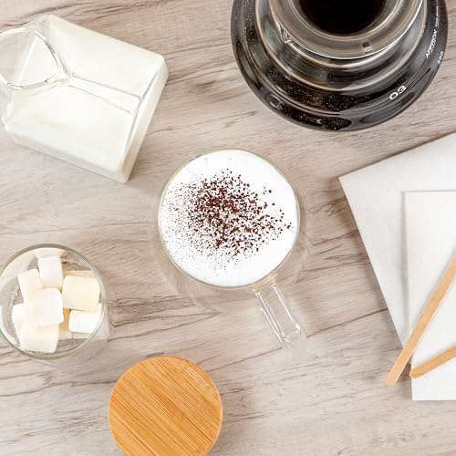 7 oz Professional Glass Coffee Mug (2 Count)