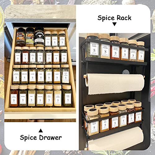 Spice Jars with Lable (48 Count)