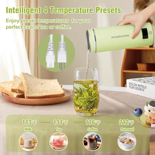 Portable Electric Kettle for Travel 120V