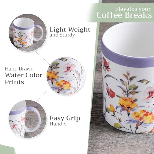 Coffee Mug with Handles Tea Cups