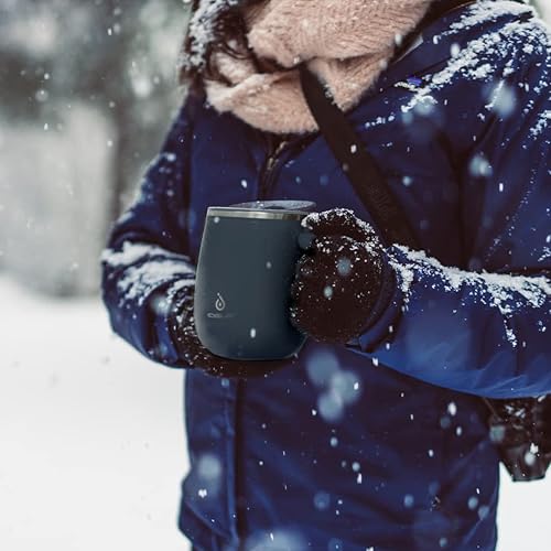 16 oz Insulated Coffee Mug with Lid and Handle