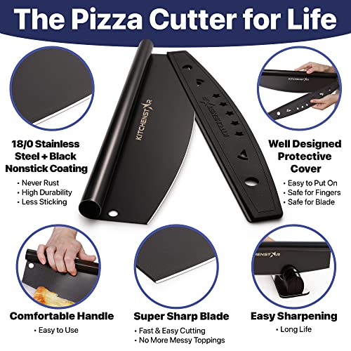 18 Inch Pizza Cutter Rocker Blade