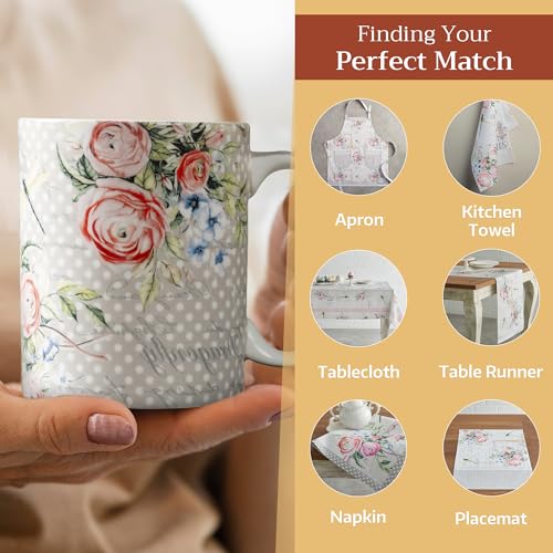 Coffee Mug with Handles Tea Cups (2 Count)