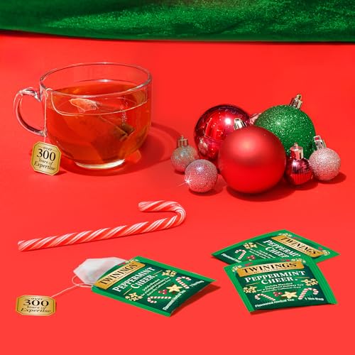 Peppermint Cheer Holiday Herbal Tea Bags (120 Count)