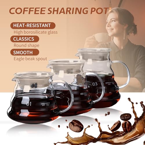 Glass Coffee Server for Drip Coffee Maker