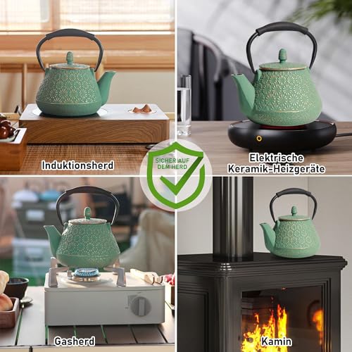 Cast Iron Teapot