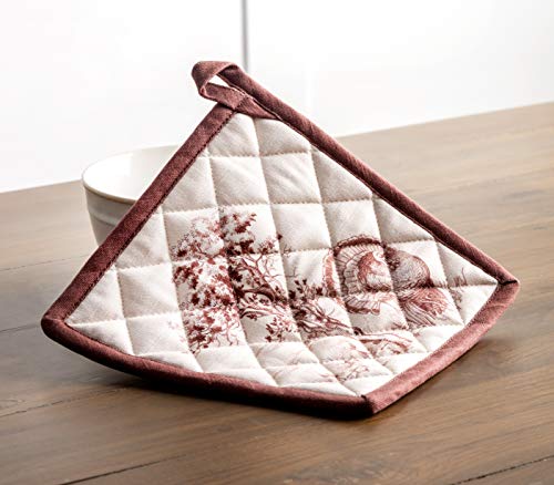 100% Cotton Oven Mitt & Pot Holder Set