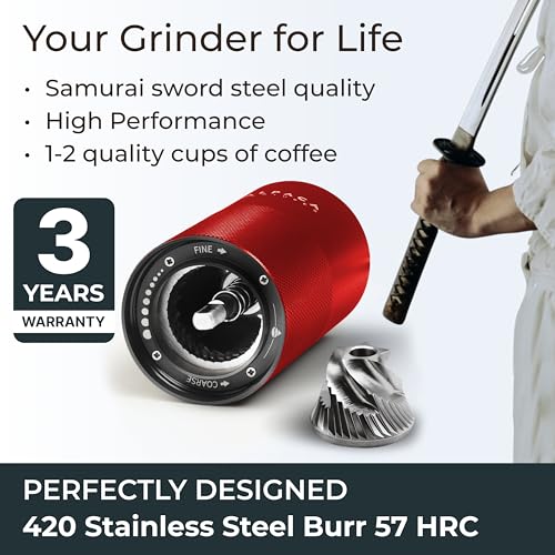 Premium Manual Coffee Grinder for Espresso