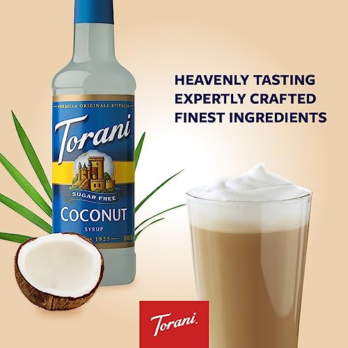 Sugar Free Coconut Flavored Drink Syrup (101.6 Fl Oz)