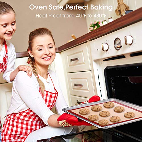 Silicone Baking Mats Set of 6
