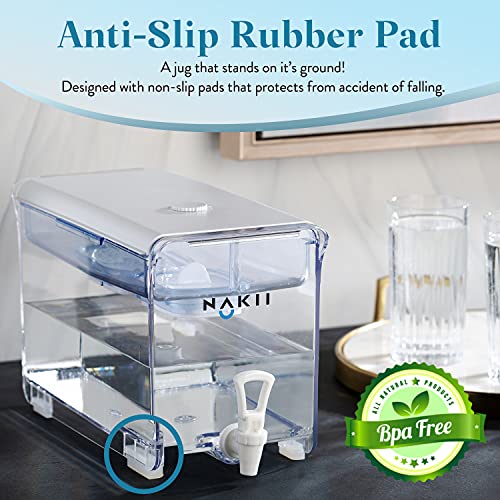 Water Filter Dispenser with 2 Filters