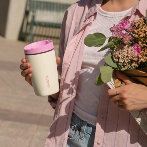 SmoothSip Slider Insulated Stainless Steel Coffee Tumbler