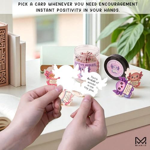Positive Jar 60 Positive Affirmation Cards Funny Mothers Day Gifts for Mom From Daughter Son Sister Friend Coworkers Nurse Teachers Appreciation Gifts Cinco De Mayo