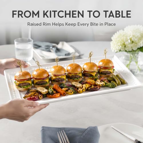 14 inch Ceramic Serving Platter (4 Count)