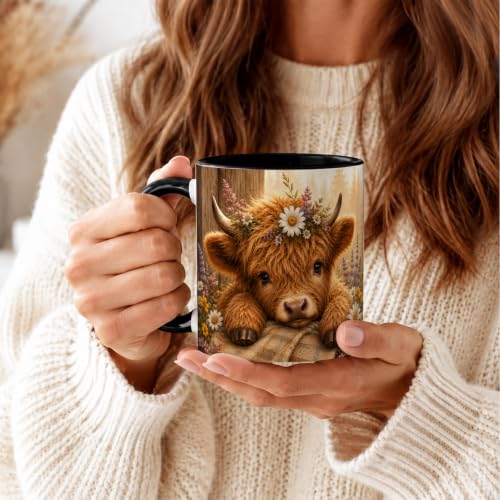 Highland Cow Coffee Mug