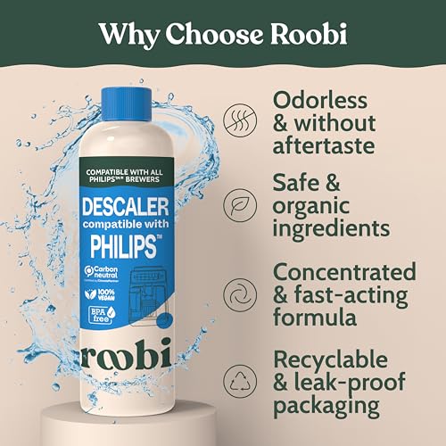 Philips Compatible Descaling Solution & Cleaner (16.9 Fl Oz)