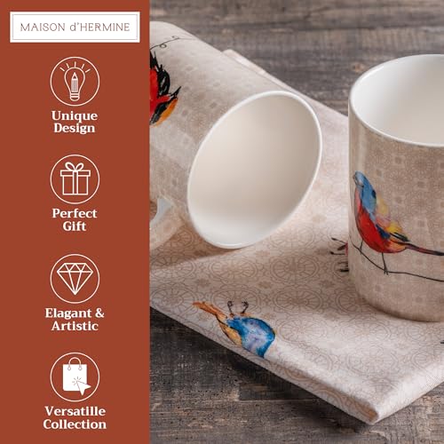 Coffee Mug with Handles Tea Cups (2 Count)