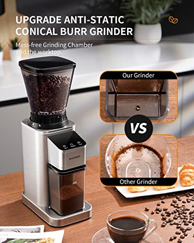 Conical Burr Coffee Bean Grinder