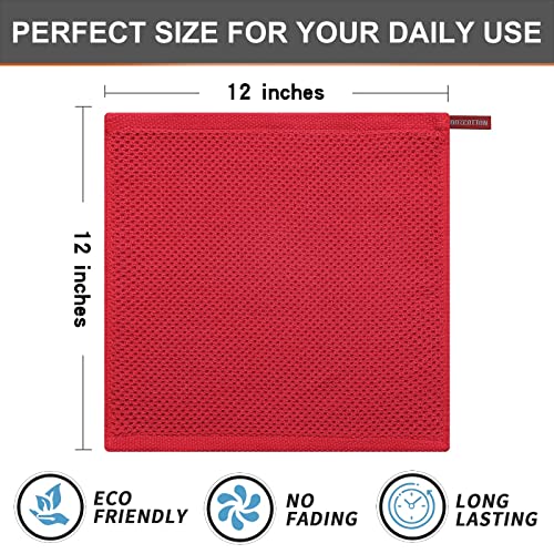 100% Cotton Waffle 8 (8 Count)
