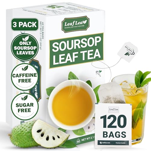 120 Soursop Tea Bags (120 Count)