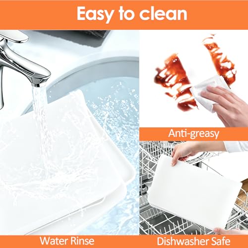 Silicone Coffee Maker Mat with Lip for Countertops