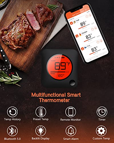 Meat Thermometer Wireless Bluetooth
