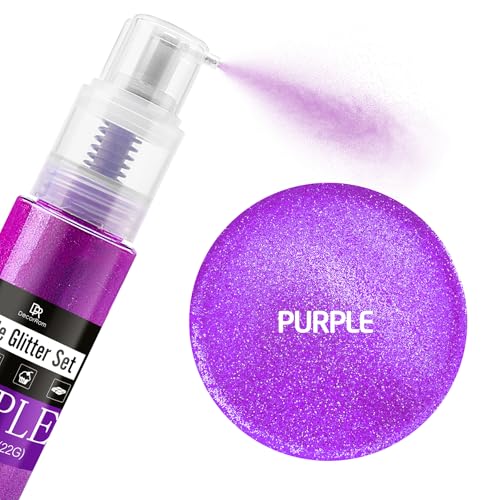 Purple Edible Glitter Spray