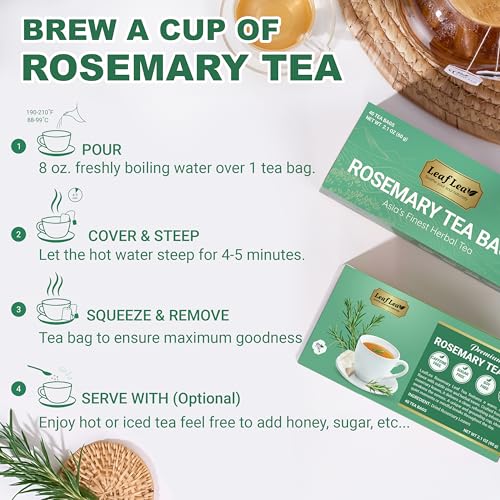 Rosemary Tea Bags (80 Count)