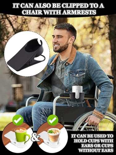 3PCS Clip on Drink Holder for Beach Chair (3 Count)