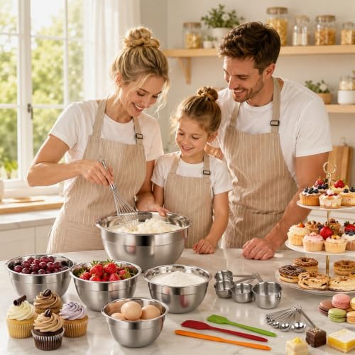 Mixing Bowls with Lid Set