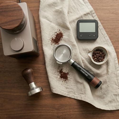 54mm Bottomless Portafilter for Breville 3 Ear Aluminum Handle