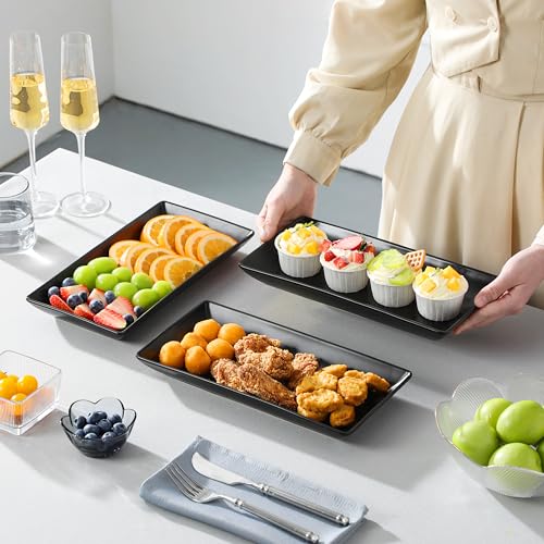 3 Tier Serving Trays for Party (3 Count)