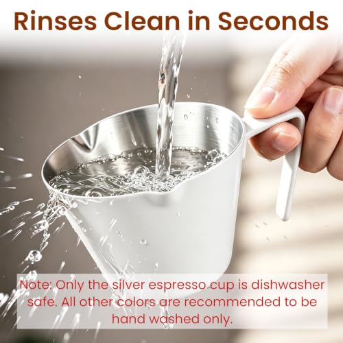 10 Pc Stainless Steel Espresso Shot Cups (10 Count)