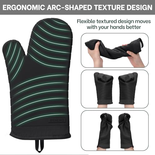 BPA Free Silicone Oven Mitt 2 (2 Count)