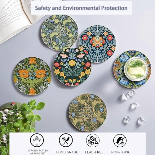 Coaster for Drinks Set of 6