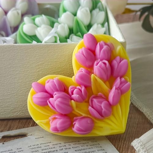 Tulip Flower Molds Flower Candle Resin Mold