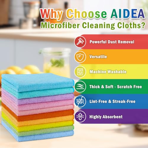 Microfiber Cleaning Cloth (100 Count)