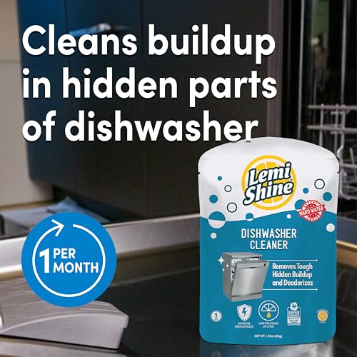 Natural Dishwasher Cleaner and Deodorizer