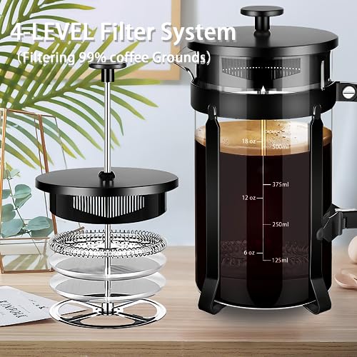 French Press Coffee Maker 304 Stainless Steel Coffee Press