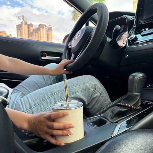 Stainless Steel Straws Metal Reusable Drinking Straw for Juice Iced Coffee Cold Beverage Water Highball Glasses 12 (8 Count)