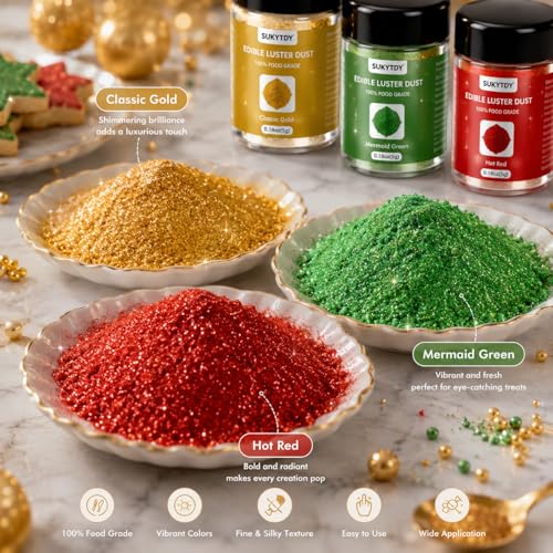 Edible Glitter for Drinks (3 Count)