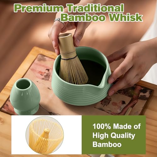 Matcha whisk Set