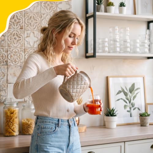 8 Pcs Ribbed Glass Cups (24 Count)