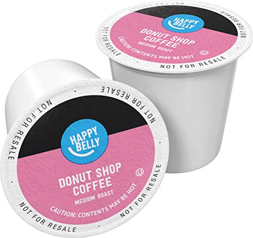 Amazon Brand Happy Belly Medium Roast Coffee Pods (100 Count)