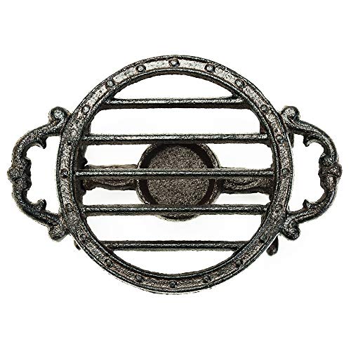 Heavy Duty Cast Iron Teapot Dish Warmer Stable Holder for Tealight Stand