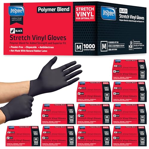 Nitrile Vinyl Blend Exam Gloves (1000 Count)