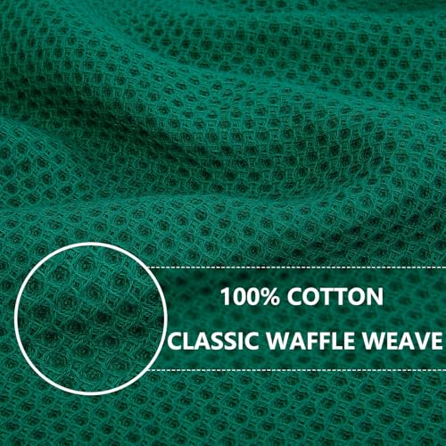 100% Cotton Waffle Weave Kitchen Dish Cloths 18 (18 Count)